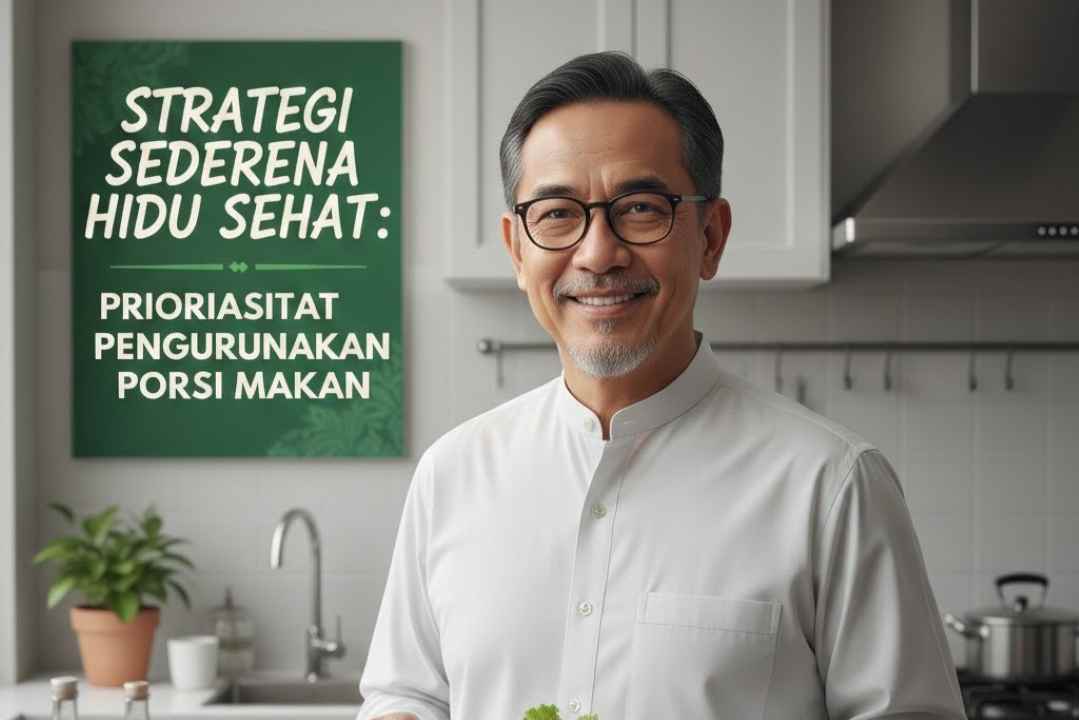 Strategi Sederhana Hidup Sehat ala dr. Zaidul Akbar: Prioritaskan Pengurangan Porsi Makan