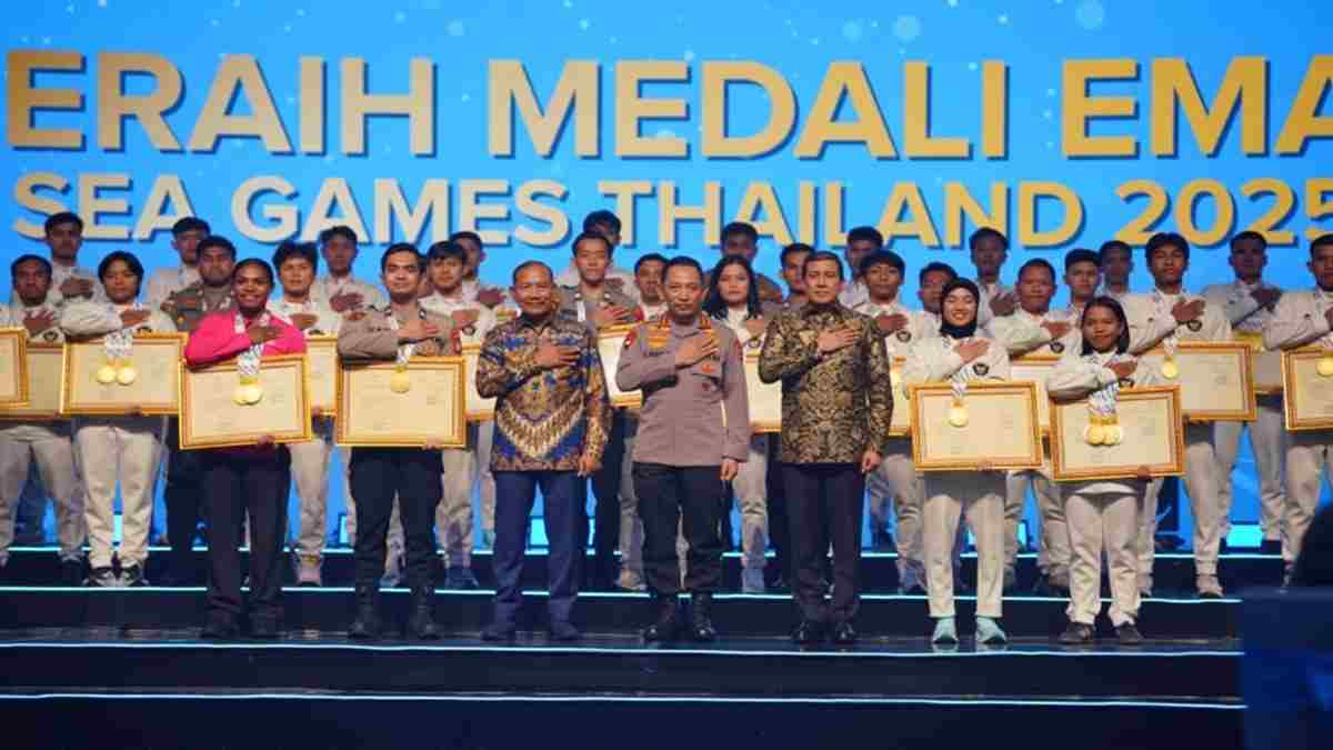 Kapolri Apresiasi Atlet Polri Peraih Medali SEA Games 2025