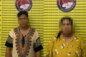 Polsek Tumbang Titi Ringkus Pria dan Wanita di Sungai Melayu Rayak, 19 Gram Sabu Disita