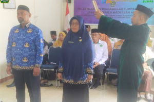 Penyegaran Organisasi, Kemenag Kayong Utara Rotasi Kepala Madrasah Negeri